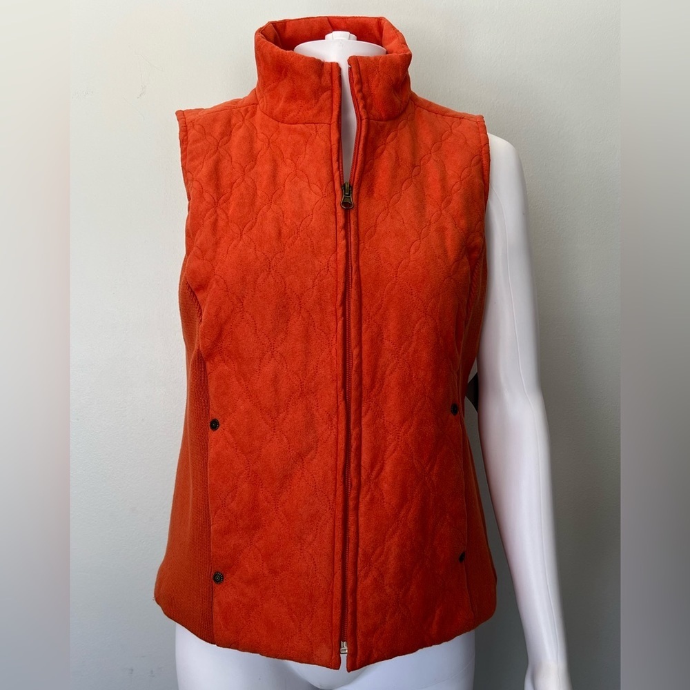 Relativity - Womens Orange Vest Sz. SM
